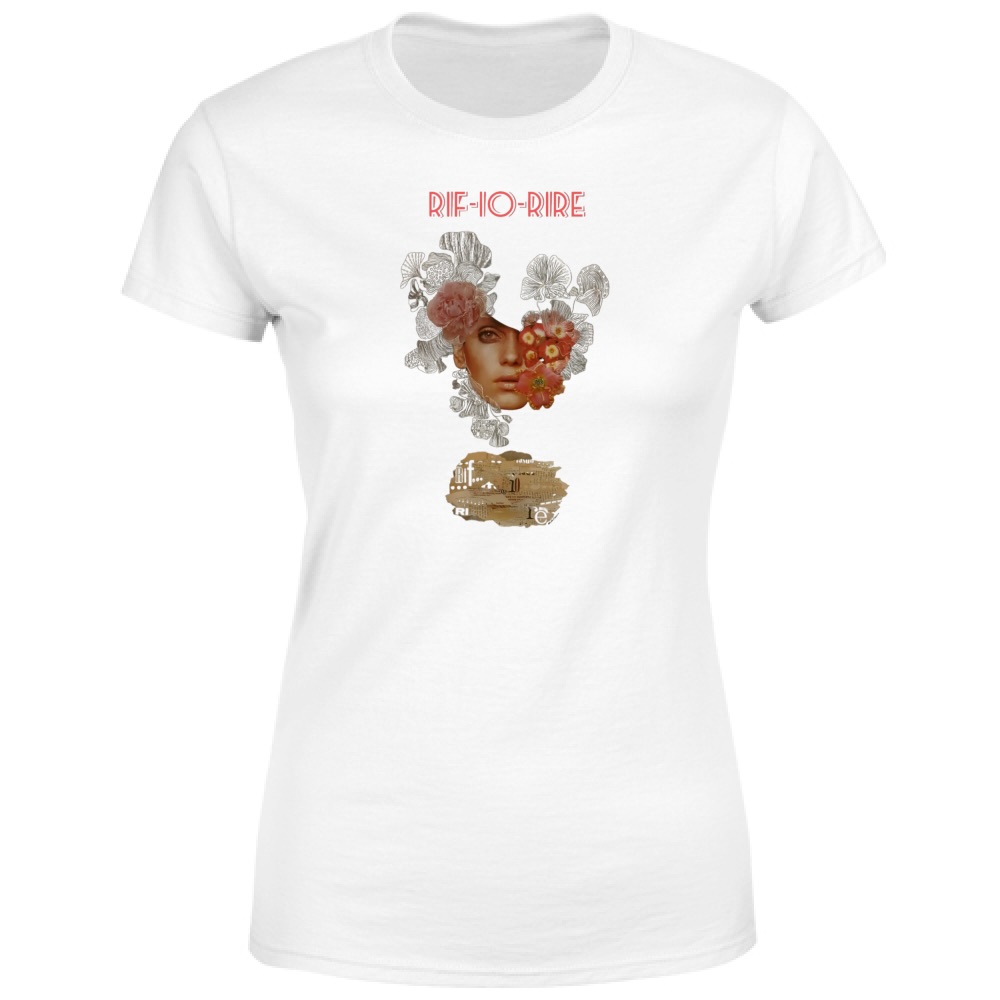 "Rif-IO-rire" T-shirt Bianca M + Stampa